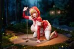 Statuetka Lovely Little Red Riding Hood And The Wolf Girl 21 cm