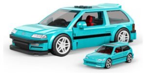 Zestaw Hot Wheels Speed Series Custom ’90 Honda Civic EF 1/32