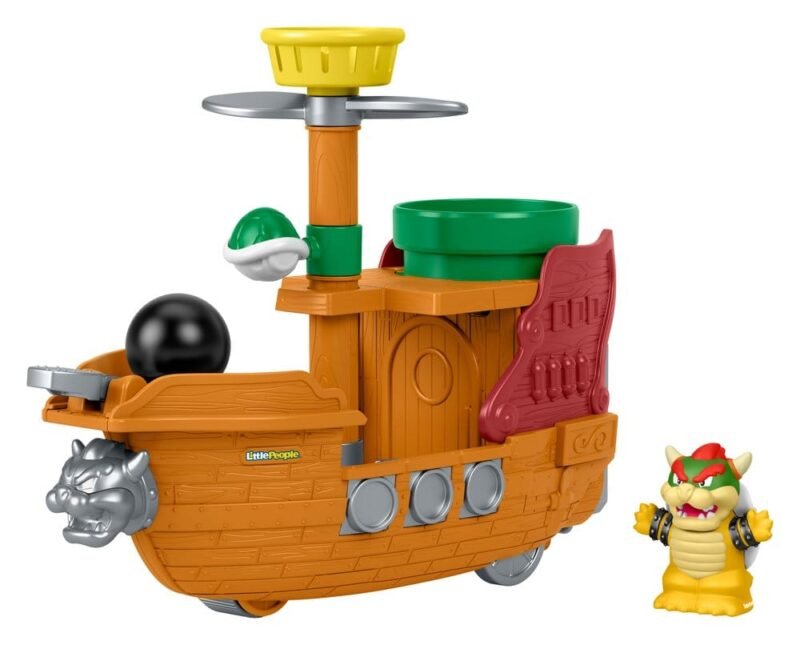 Zestaw do zabawy Mattel Super Mario Statek Powietrzny Bowsera