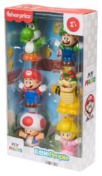 My Mario Little People Collector Mini Figure 6-Pack 7 cm