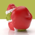 Figurka Grinch 1. Edycja w stroju Świętego Mikołaja 10 cm