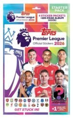 Zestaw Naklejek Premier League 2025/26
