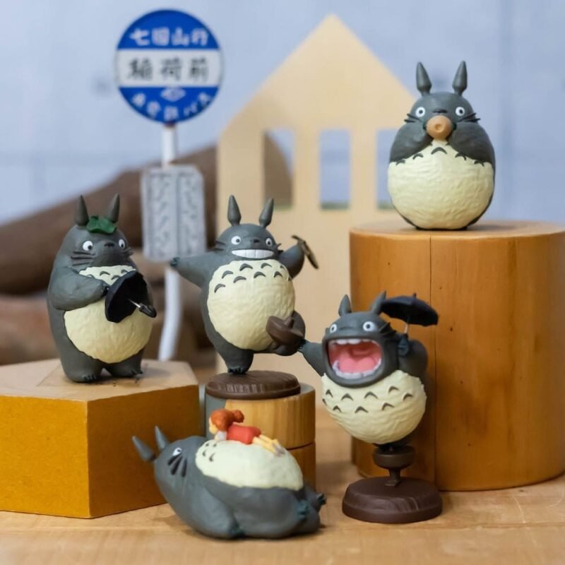 Mini Figurki Benelic Totoro 5 cm PVC kolekcjonerskie