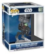 Figurka Star Wars: The Mandalorian z Grogu w AT-RT 9 cm