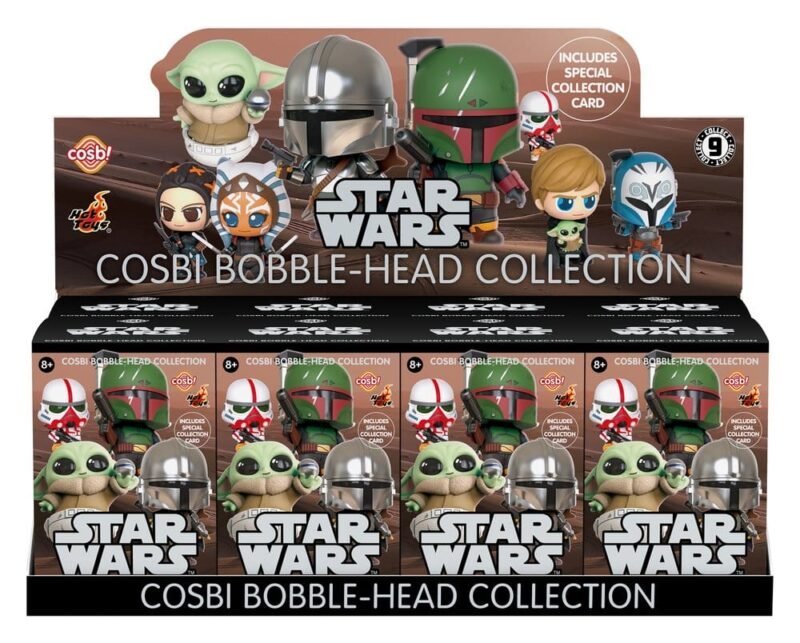 Star Wars Cosbi Mini Figures Series 1 8 cm Blind Box Display (8)