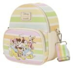 Torba Disney by Loungefly Mickey and Friends Rainbow Stribes