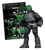 Figurka akcji McFarlane Teenage Mutant Ninja Turtles Page Punchers 13 cm (Czarna, Biała i Zielona)
