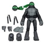 Teenage Mutant Ninja Turtles Page Punchers Action Figure Michelangelo (Black White & Green) (Red Platinum Edition) 13 cm