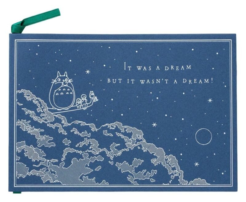 Pocztówka Movic Mój Sąsiad Totoro z pięknym nocnym niebem