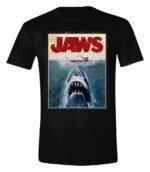 Koszulka Jaws Poster rozmiar L wykonana z bawełny