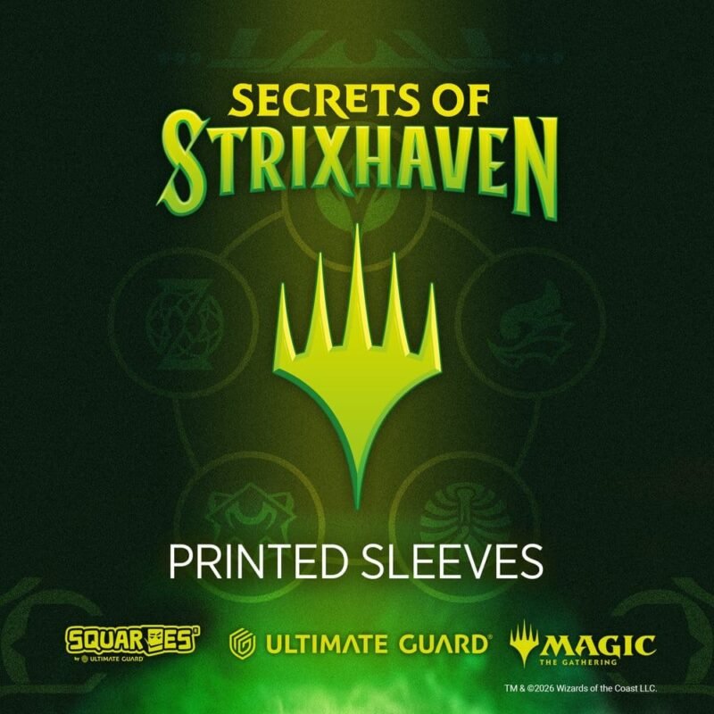 x_ugd011880 Ultimate Guard Art Sleeves Magic: The Gathering "Secrets of Strixhaven" - Green Rare (Alternate Art)