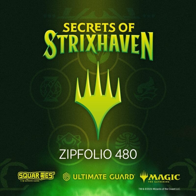 Ultimate Guard Zipfolio 480 Xenoskin Magic: The Gathering "Secrets of Strixhaven" - Silverquill