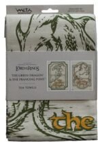 Ręcznik kuchenny Weta Workshop Lord of the Rings 2-pack Green Dragon & Prancing Pony 69 cm