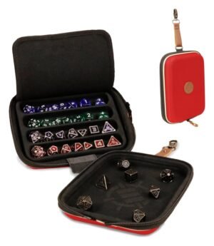 Enhance Board Game Dice Bag Designer Edition Red