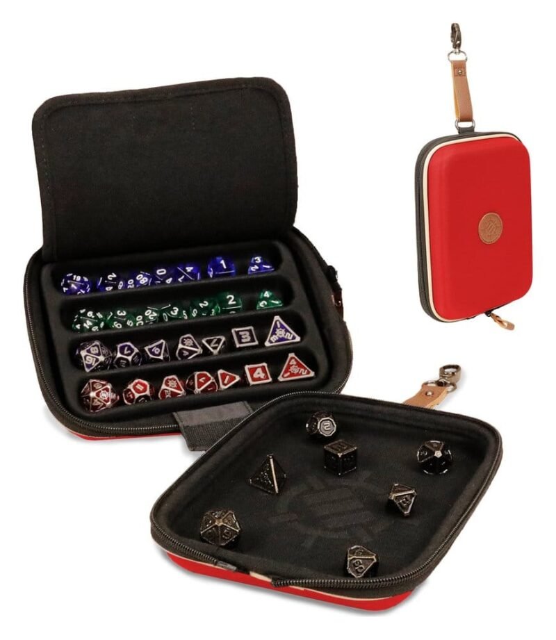 Enhance Board Game Dice Bag Designer Edition Red