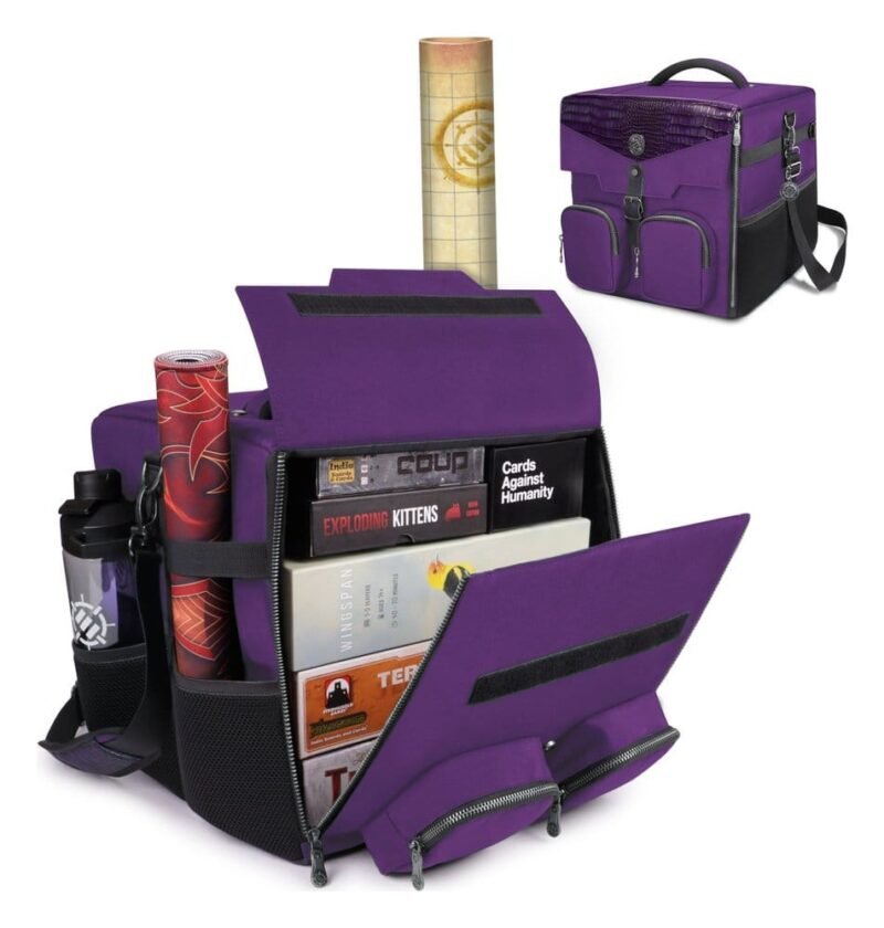 Torba Enhance Collector's Edition do gier planszowych fioletowa