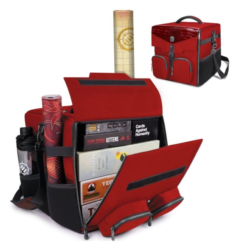 Torba Enhance Collector's Edition do gier planszowych czerwona