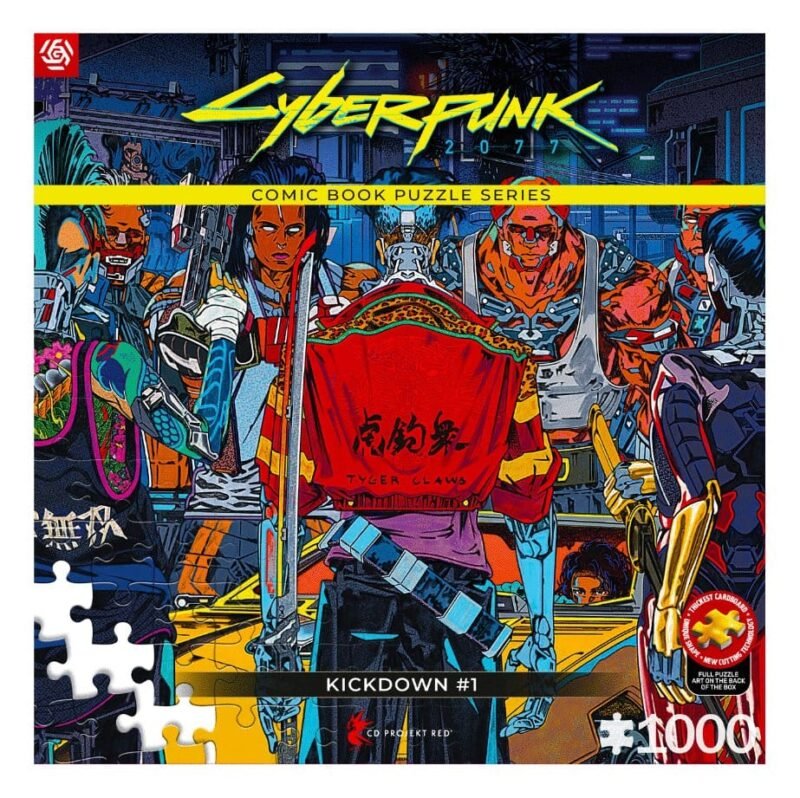 Cyberpunk 2077 Puzzle Kickdown (1000 pieces)