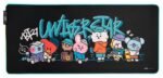 BT21 LED XXL Mouse Mat 90 x 40 cm