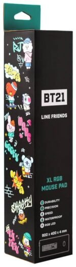 BT21 LED XXL Mouse Mat 90 x 40 cm