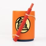 Organizer na długopisy Goku Dragon Ball 11 cm ręcznie malowany
