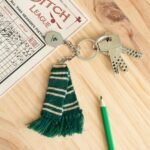 Harry Potter Keyring Slytherin Scarf 15 cm