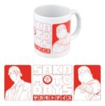 Kubek Sakamoto Days 350 ml ceramiczny z błyszczącym wykończeniem