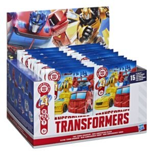 Transformers Mini Action Figures 4 cm Tiny Turbo Changers Blind Box Display (24)