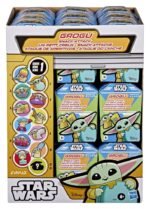 Star Wars Mini Figures 4 cm Grogu Snack Attack Series 1 Blind Box Display (24)