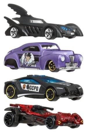 Batman Hot Wheels Silver Series Die-Cast Vehicles 1/64 979R Assortment (24)