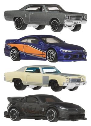 Fast & Furious Hot Wheels Silver Series Die-Cast Vehicles 1/64 979M Tokyo Drift Assortment (24)