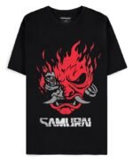 Cyberpunk 2077 T-Shirt Samurai Bandmerch Size S
