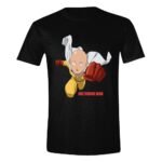 One Punch Man T-Shirt Flying Size M