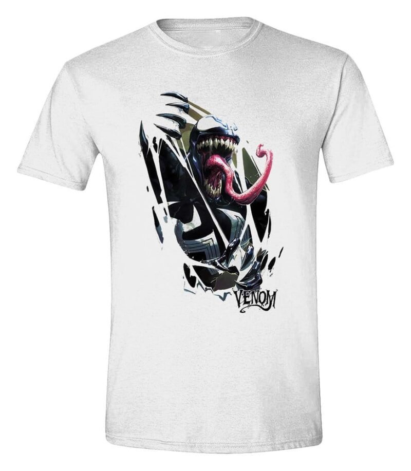 Marvel T-Shirt Venom Rip Through Size M