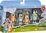 Bluey: Family 4 Piece Figure Set
