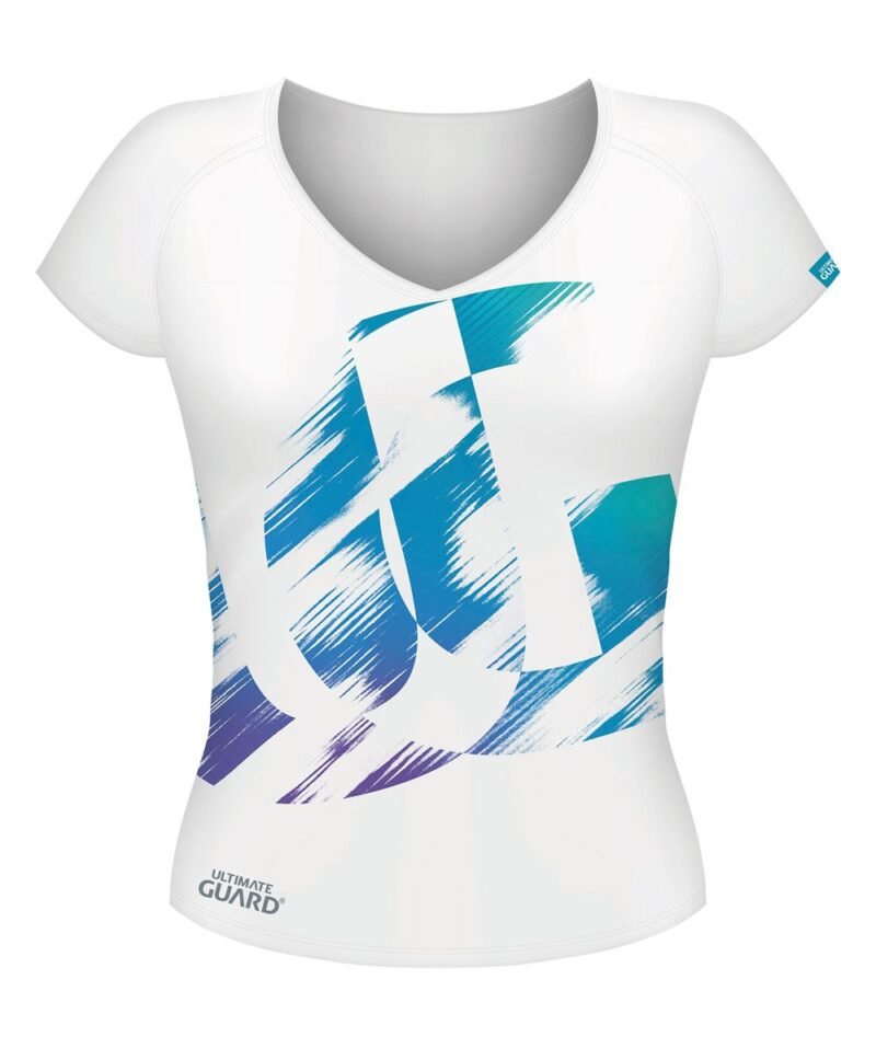 Ultimate Guard Ladies T-Shirt UG Distressed White Size L
