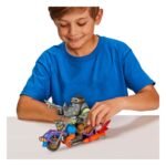 Figurka Rocksteady z Chopperem Teenage Mutant Ninja Turtles 12 cm