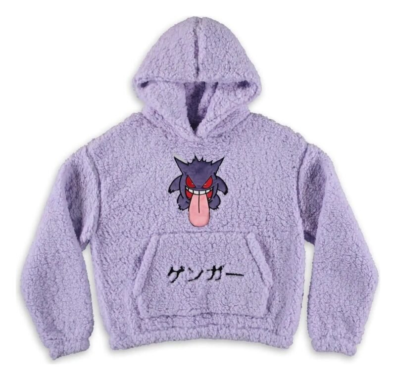 Bluza z kapturem Pokémon Gengar Teddy XL