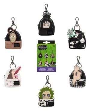Beetlejuice by Loungefly Keychains Mini Backpack Blind Box Assortment (15)