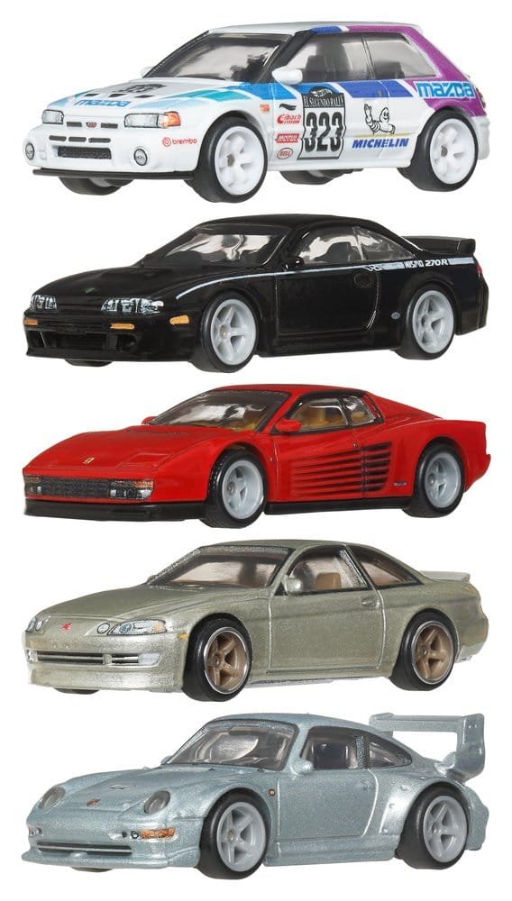 x_mattfpy86-976r Hot Wheels Premium Die-Cast Vehicles 1/64 Car Culture 976R Assortment (10)