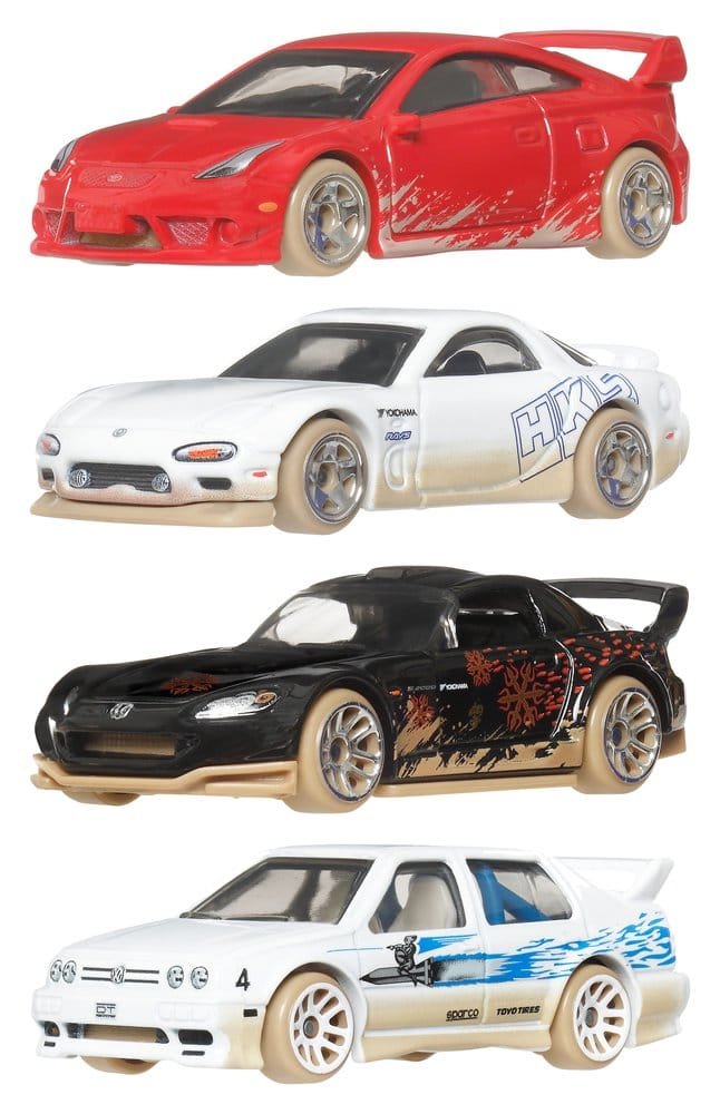 x_matthnr88-979p Fast & Furious Hot Wheels Silver Series Die-Cast Vehicles 1/64 979P Assortment (24)