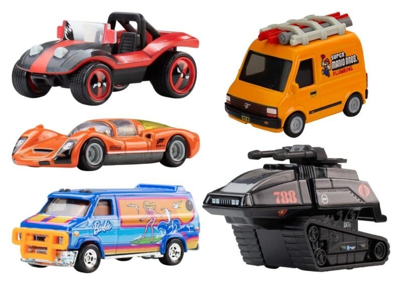 x_matthxd63-979q Hot Wheels Premium Die-Cast Vehicles 1/64 Pop Culture 979Q Assortment (10)