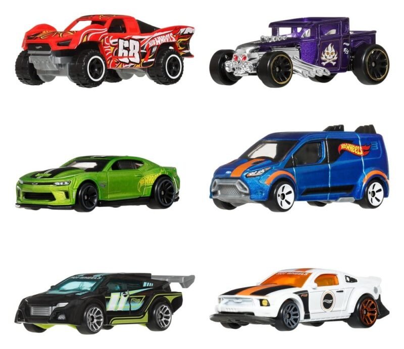 Pojazdy Hot Wheels Silver Series 6-Pack 1/64