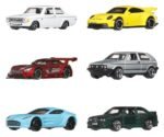 Pojazdy Hot Wheels Silver Series Euro Style 6-Pack die-cast 1/64