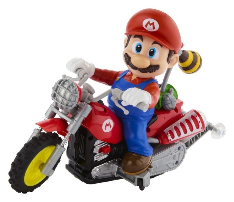 x_mattjml15 The Super Mario Galaxy Movie Hot Wheels RC Vehicle Mario Wheelie Motocross