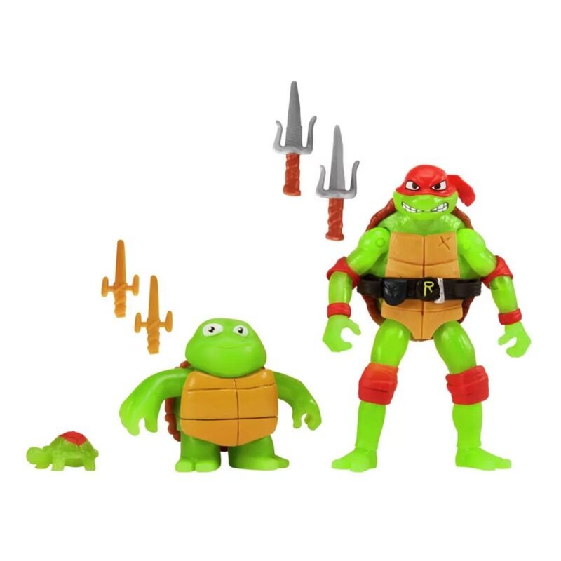 Figurka Playmates Teenage Mutant Ninja Turtles Raphael 3-Pack