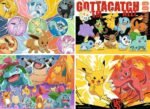 Pokémon Puzzle 4-Pack Pokémon Buddies (4x100 Pieces)