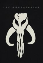 Star Wars: The Mandalorian & Grogu T-Shirt Mythosaur Sigil Size XL
