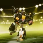 Figurka akcji Transformers Pittsburgh Steelers Steelsmash 14 cm