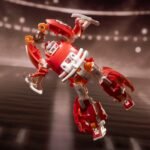 Transformers x NFL Action Figure Kansas City Chiefs: KC-59 14 cm